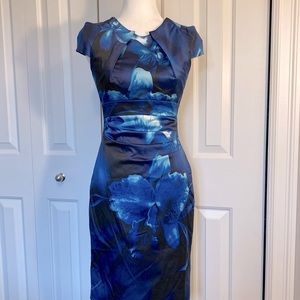Karen Millen satin dress sz 6